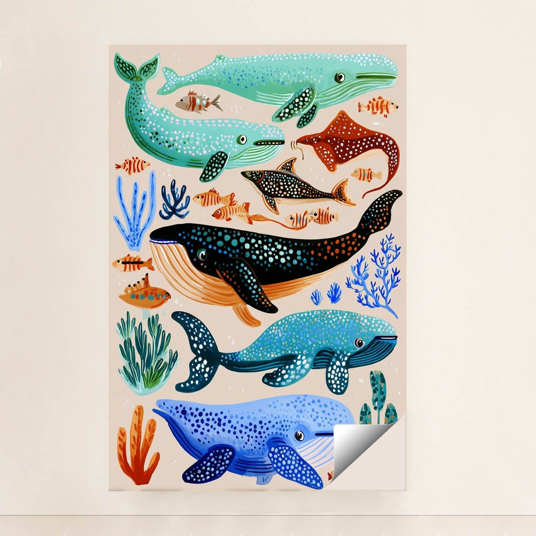Whales Who Wander the Deep Blue by Melissa King - Peeliez