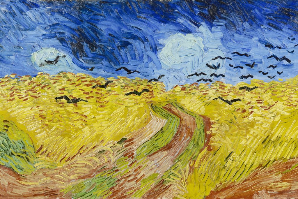 Wheatfield with Crows by Vincent Van Gogh
