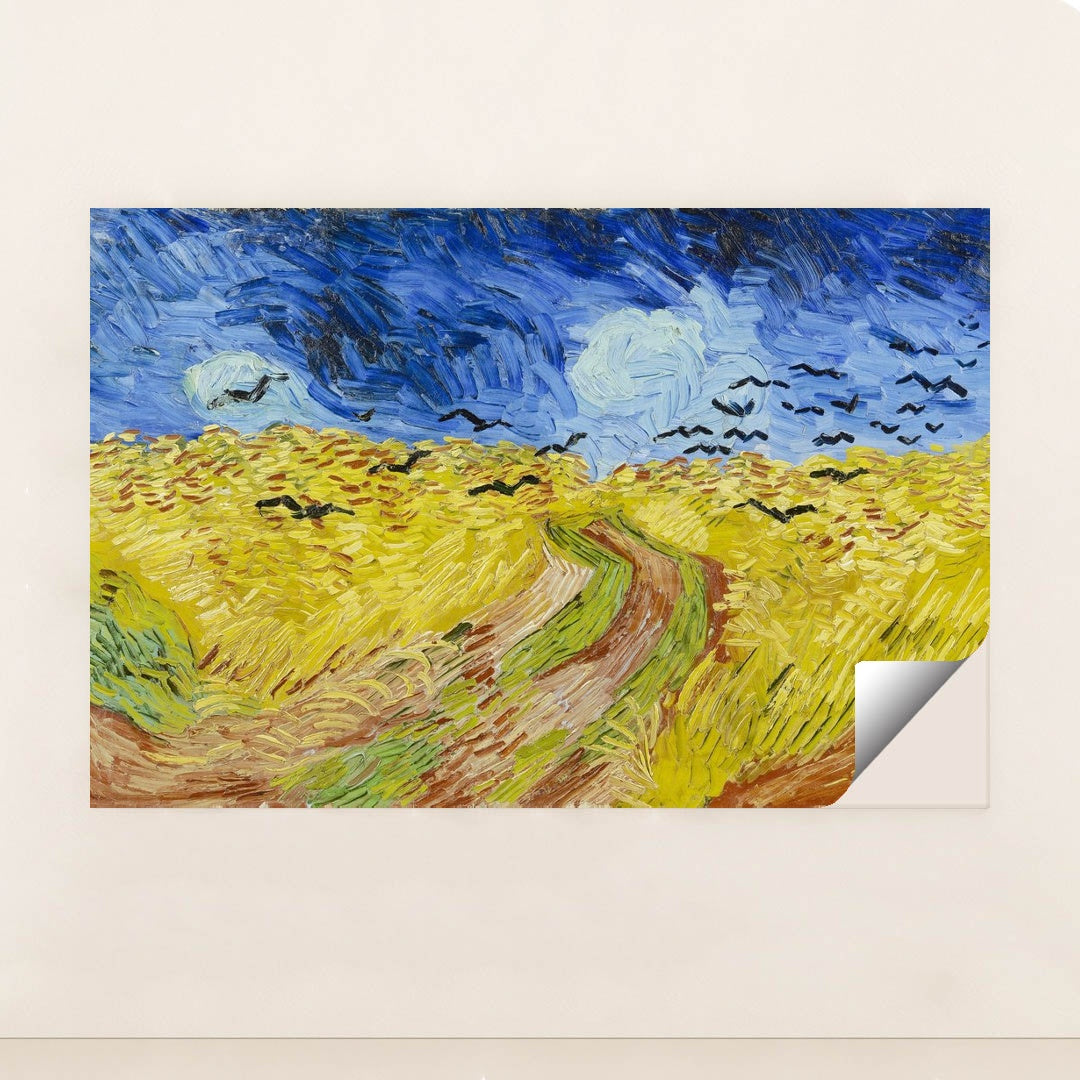 Wheatfield with Crows by Vincent Van Gogh - Peeliez
