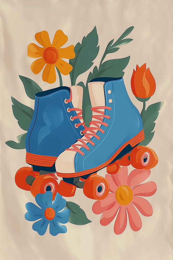 Wheels and Wildflowers by Melissa King