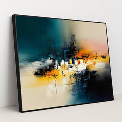 When Light Breaks by Damian Chan - Black Frame Stretchiez