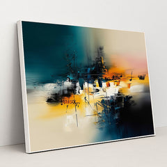 When Light Breaks by Damian Chan - White Frame Stretchiez