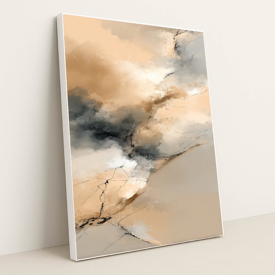Whispers of Stone by Damian Chan - White Frame Stretchiez