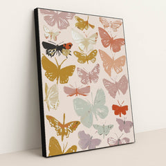 Wings of the Meadow by Anna Stone - Black Frame Stretchiez