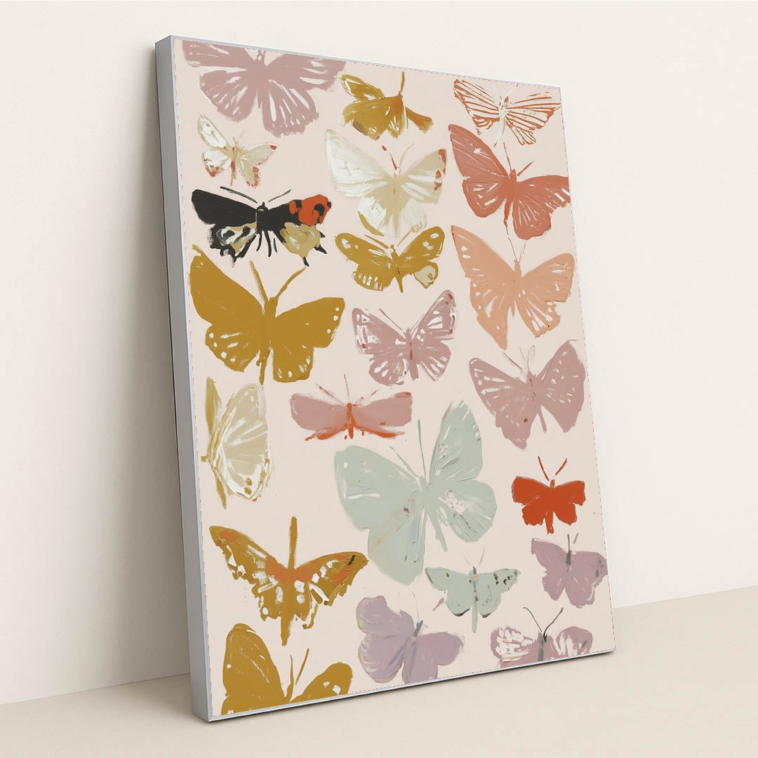 Wings of the Meadow by Anna Stone - Silver Frame Stretchiez