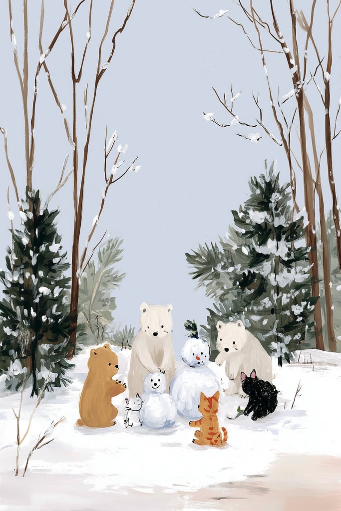 Winter Gathering by Anna Stone