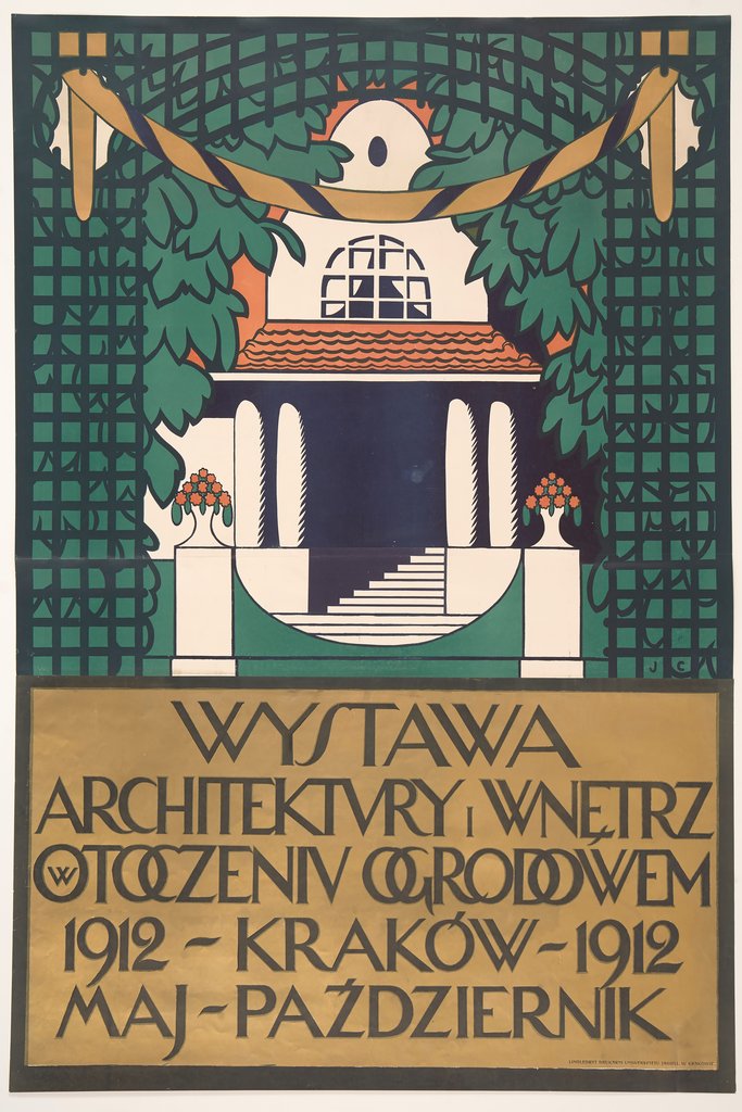 Wystawa architektury i wnętrz w otoczeniu ogrodowem (1912) by Józef Czajkowski
