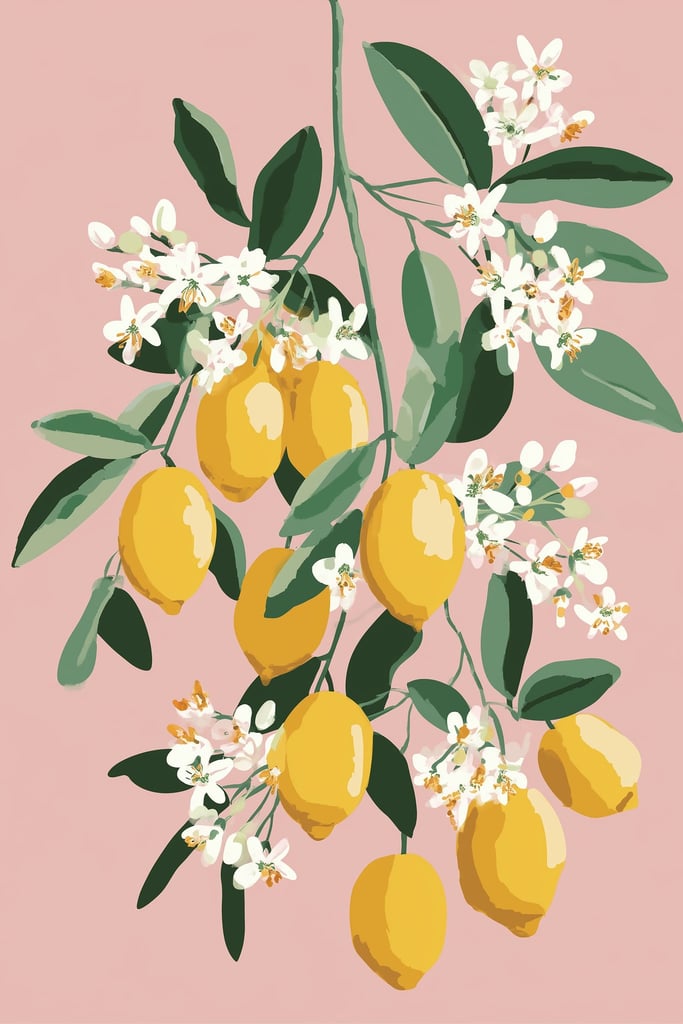 Yellow Lemon Drops by Melissa King