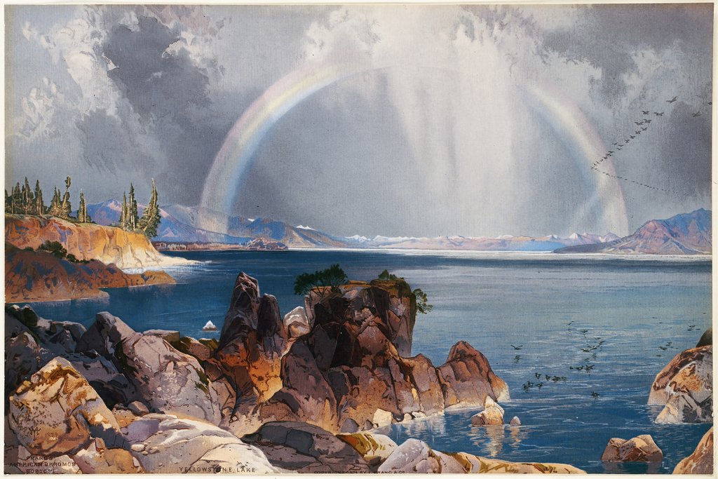 Yellowstone Lake (ca. 1875) by Thomas Moran