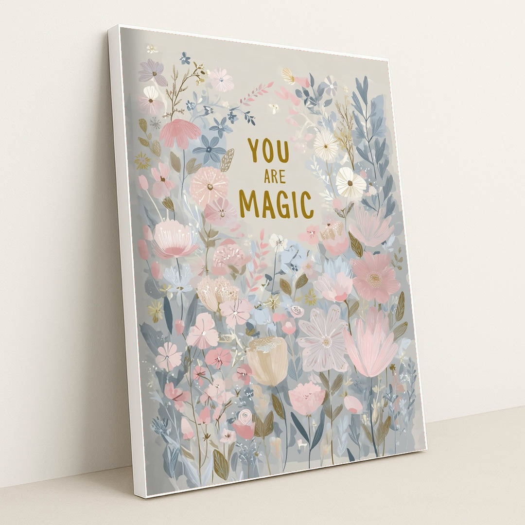 You are magic! by Melissa King - White Frame Stretchiez