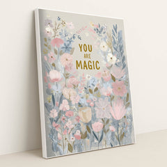 You are magic! by Melissa King - White Frame Stretchiez