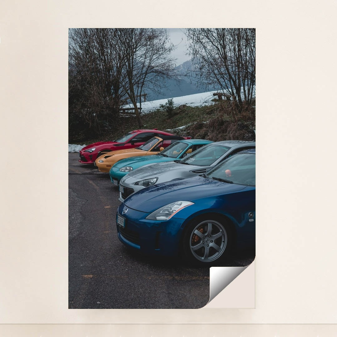 Z Lineup in the Cold by Wassim Chouak - Peeliez