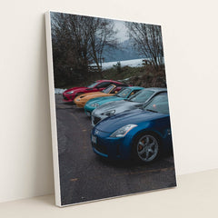 Z Lineup in the Cold by Wassim Chouak - White Frame Stretchiez